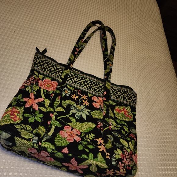 VERA BRADLEY EUC BOTANICA FLORAL TOTE BAG - Picture 5 of 9